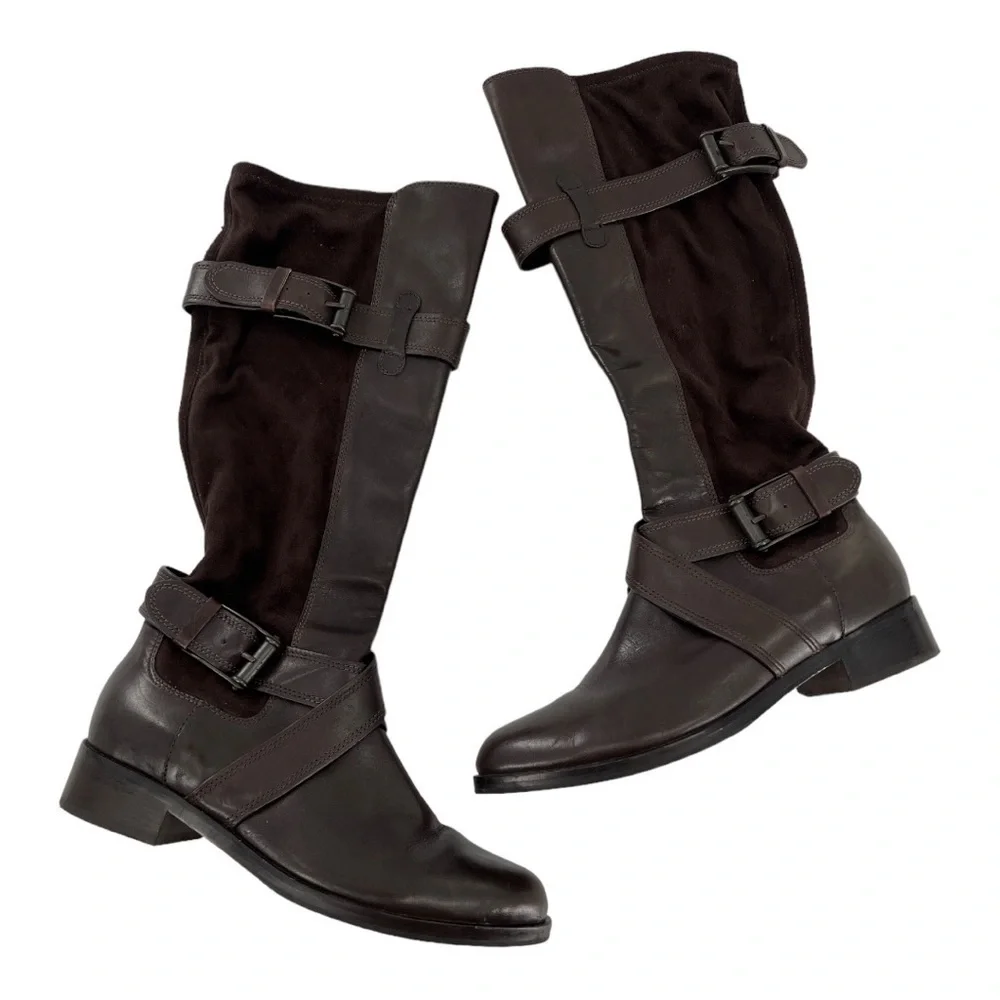 Cole Haan Women's Air Whitley Buckle Boot size 8B